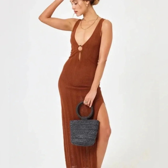 L*Space Tricia Dress, coffee - Picture 8 of 8